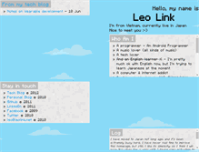 Tablet Screenshot of leolink.net